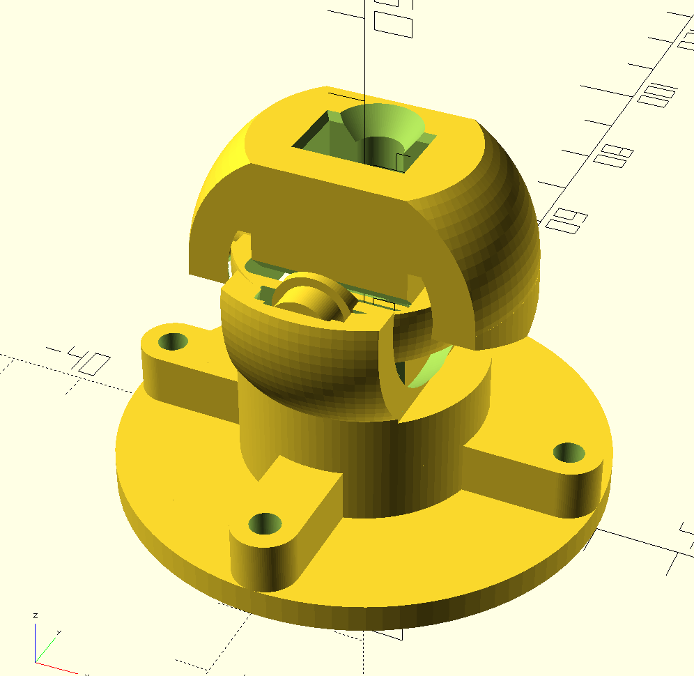 V1.0 - Thrustmaster Warthog replacement gimbal