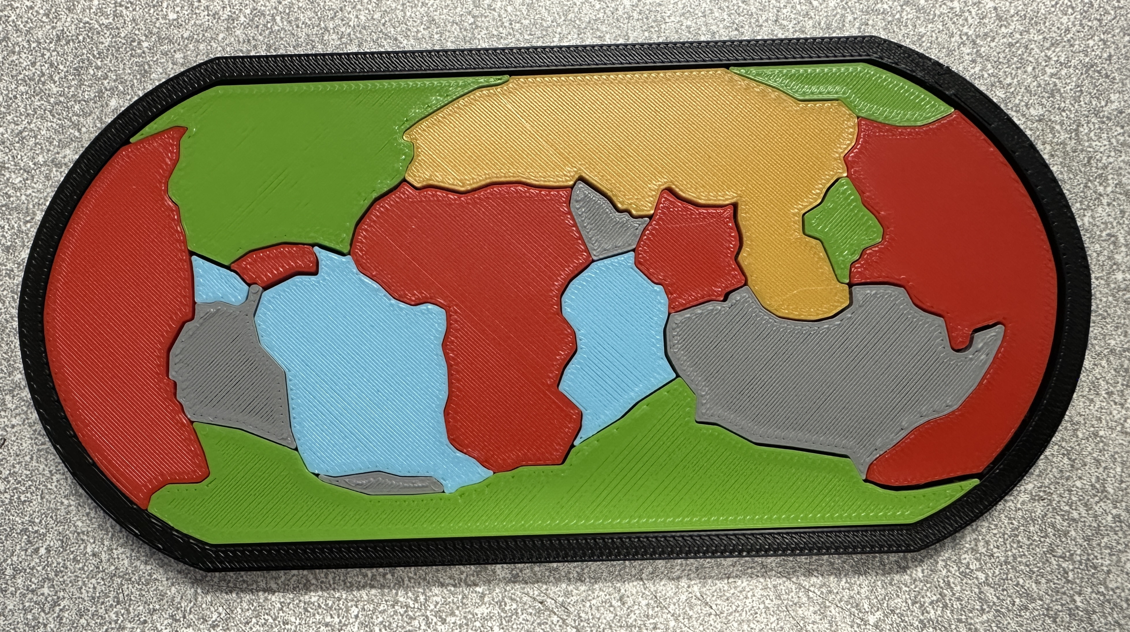 Plate Tectonics Puzzle