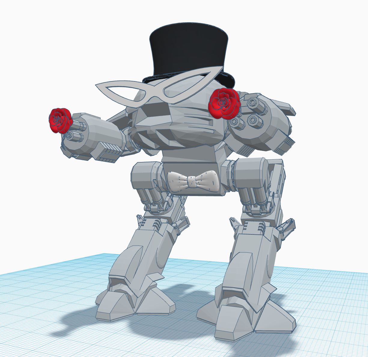 Tuxedo ED-209 Mask