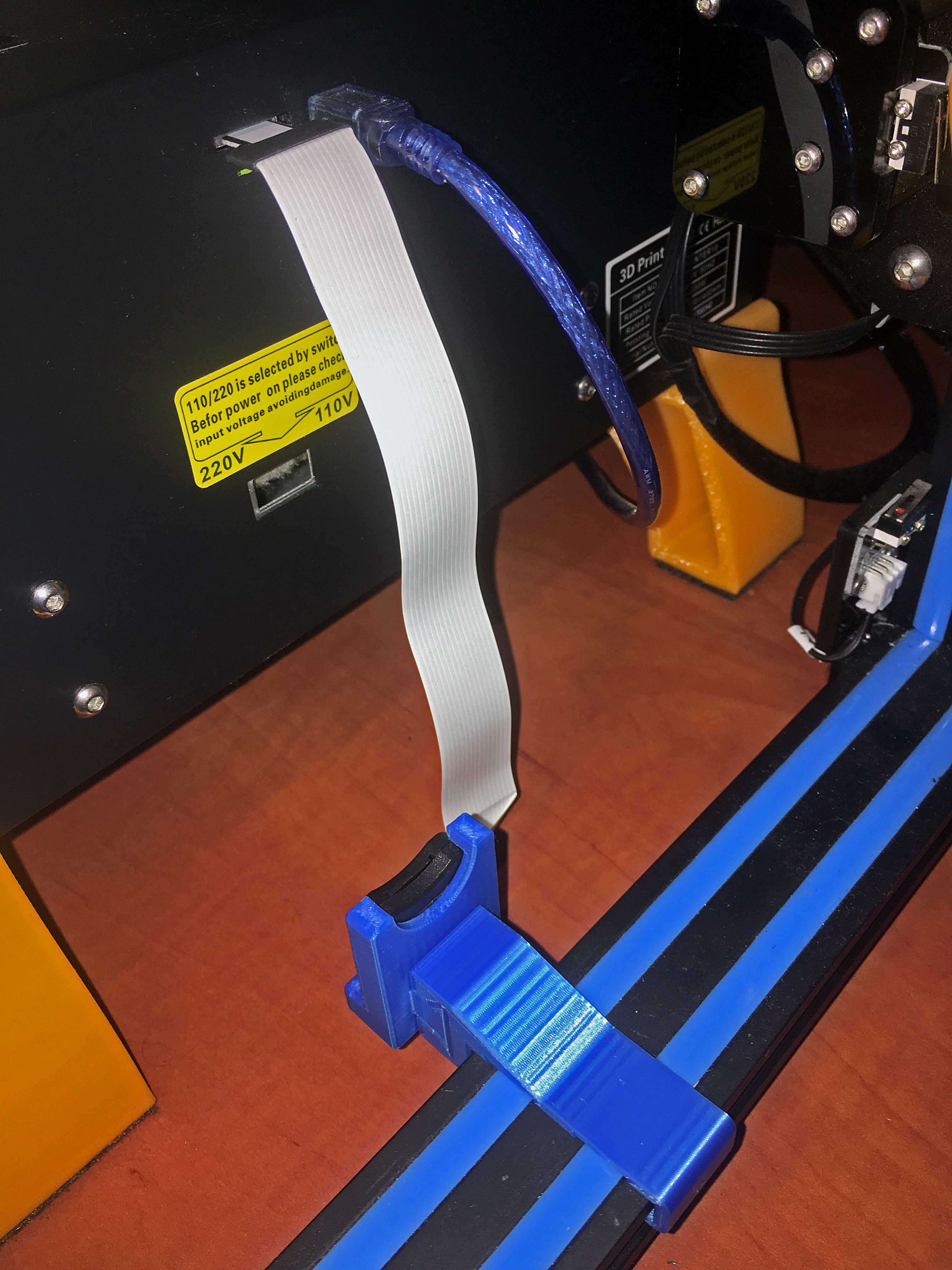 CR-10 Micro SD card holder multifunction support