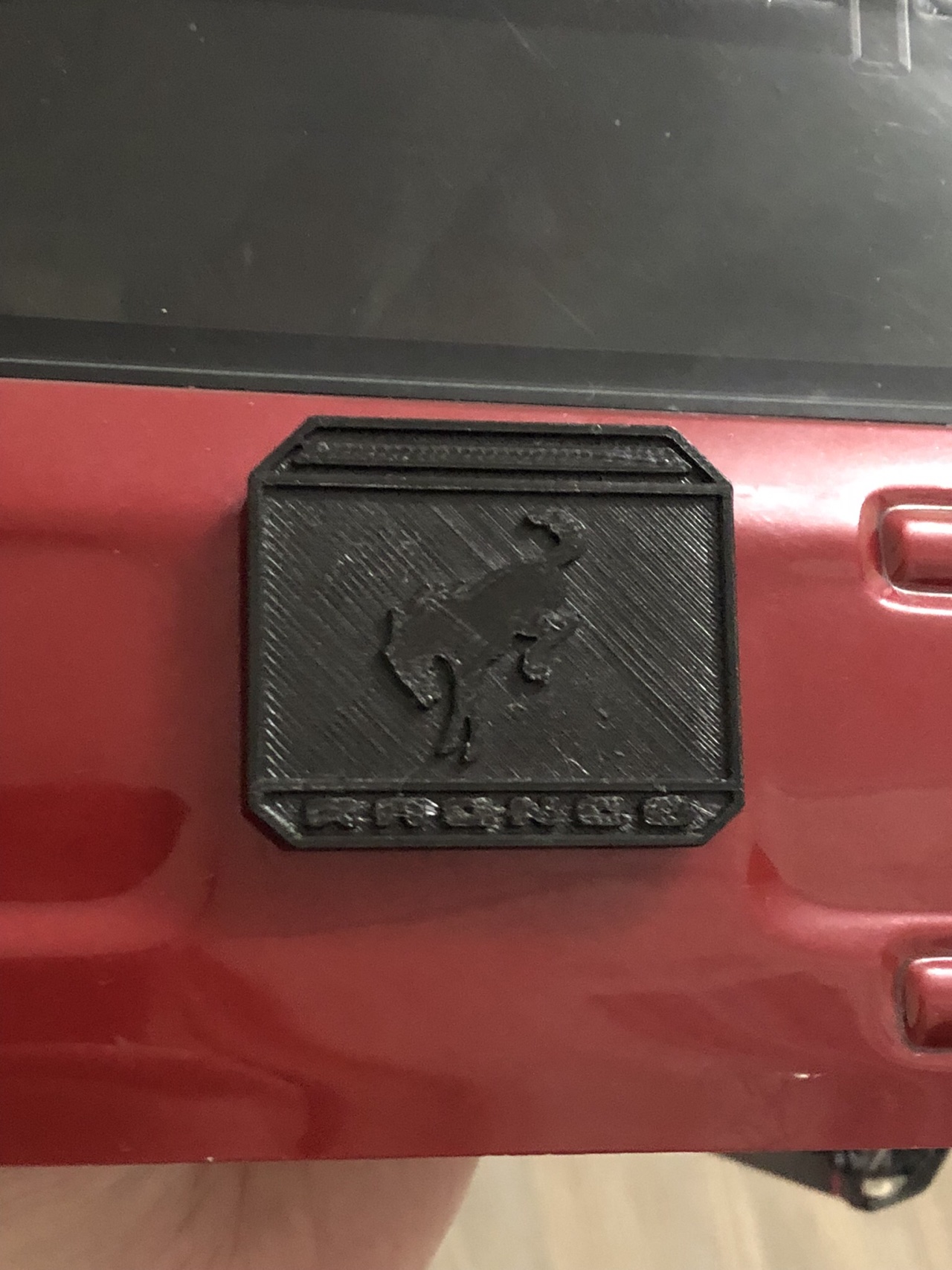 Spare Tire Delete Plate for TRAXXAS TRX4 2021 Bronco