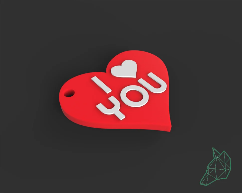 Portachiavi Cuore _ Heart keychain
