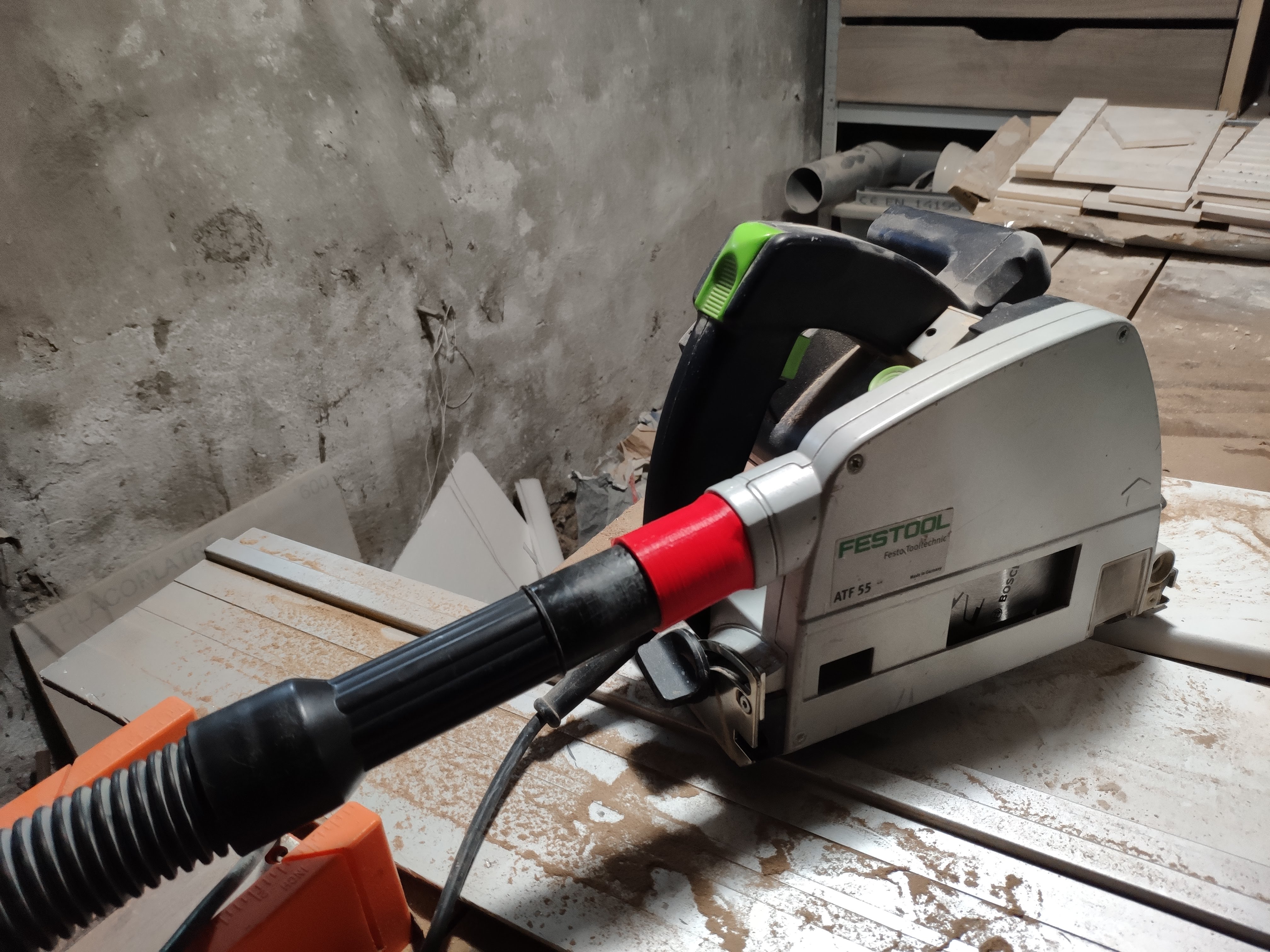 Embout aspirateur pour scie Festool ATF 55