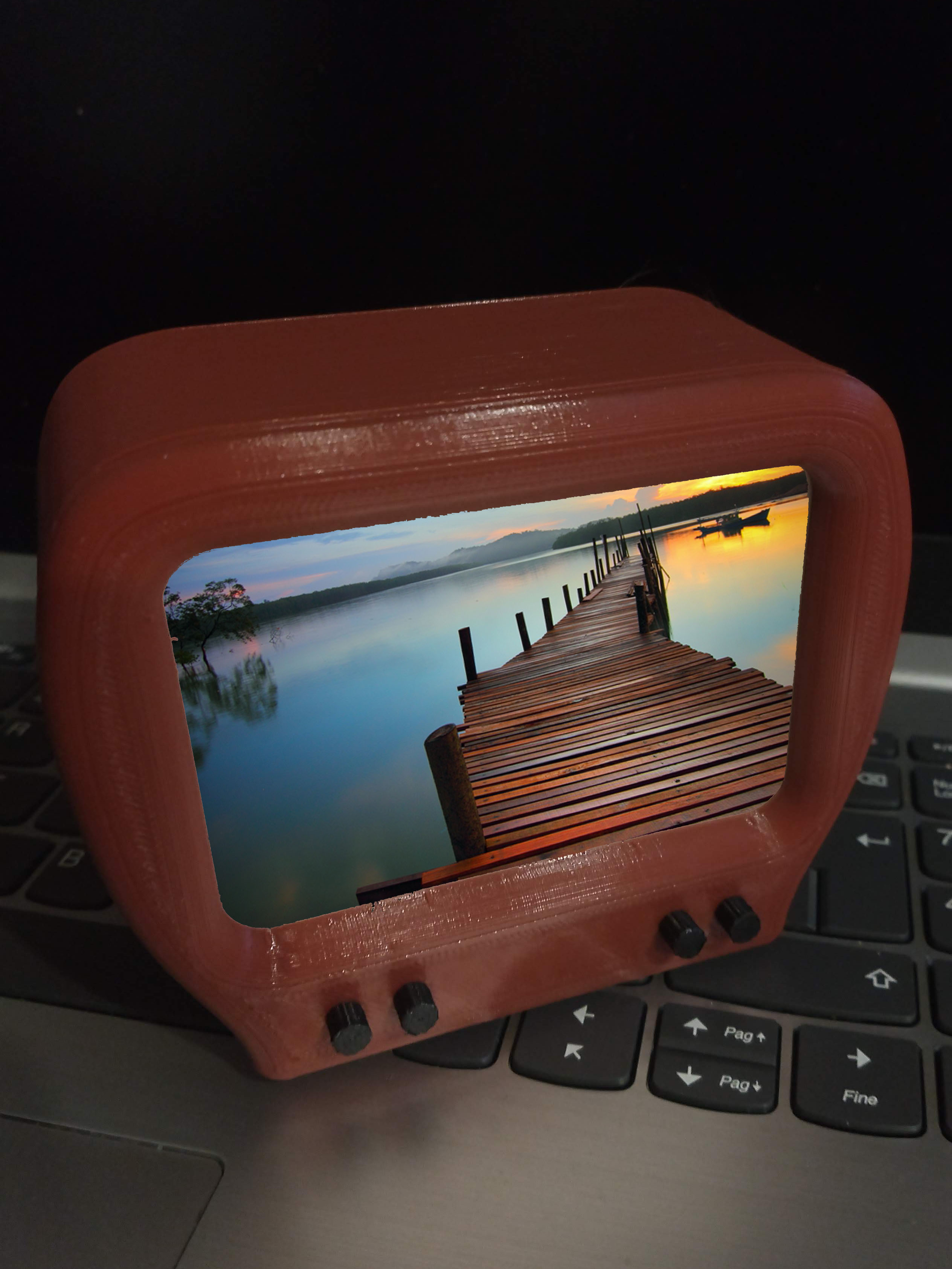 Old Television Photo Frame