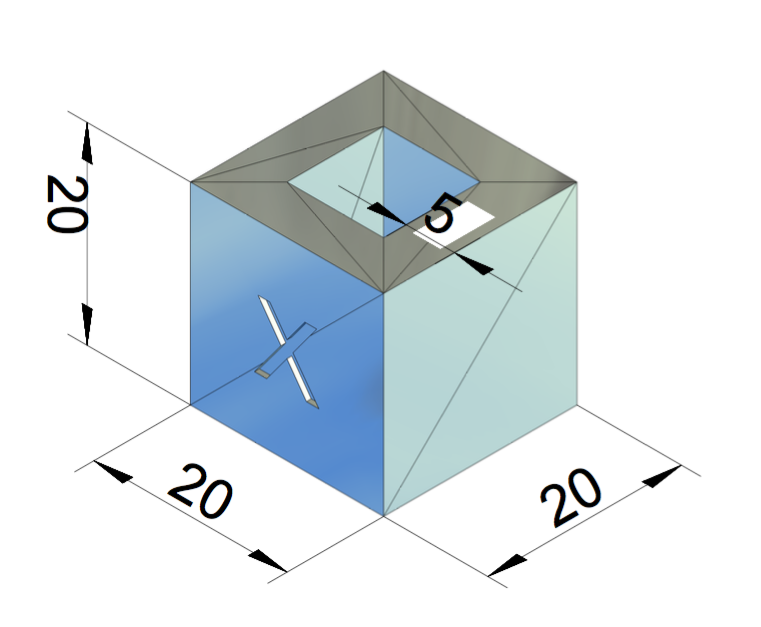 Calibrate in millimeter