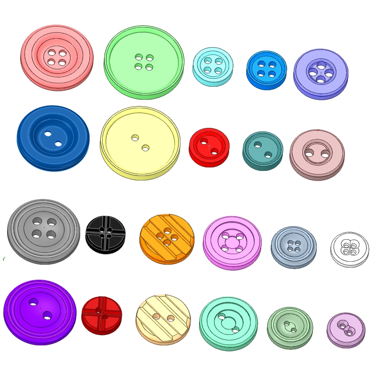 Real Shirt Buttons