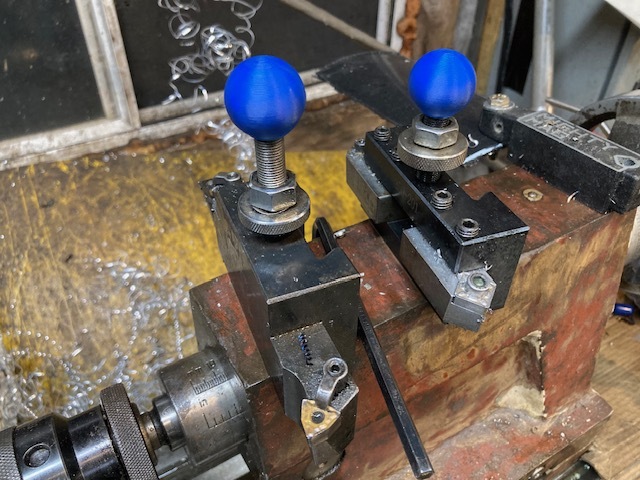 M10x1.25 knob for BXA toolholders
