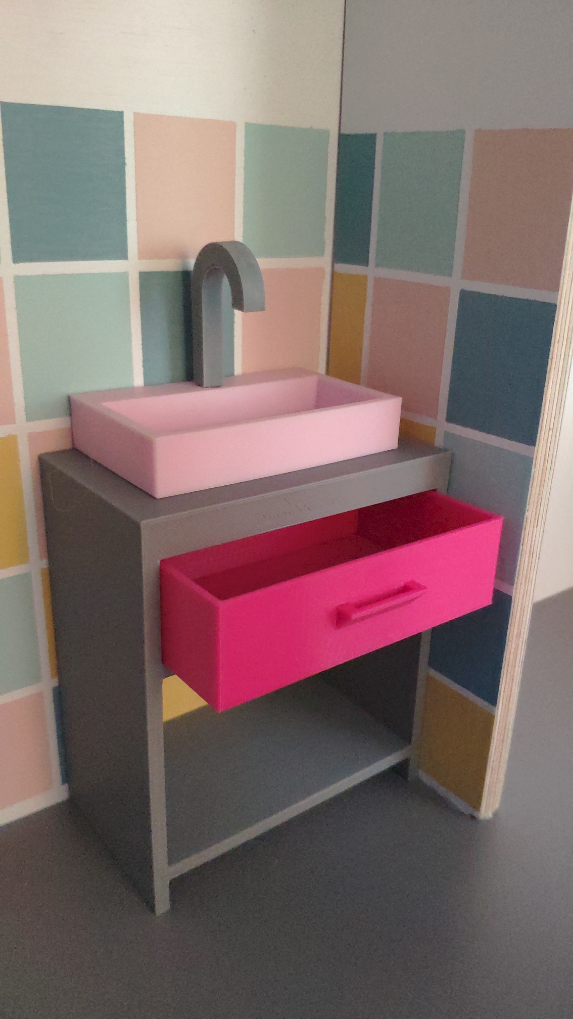 Mini bathroom sink