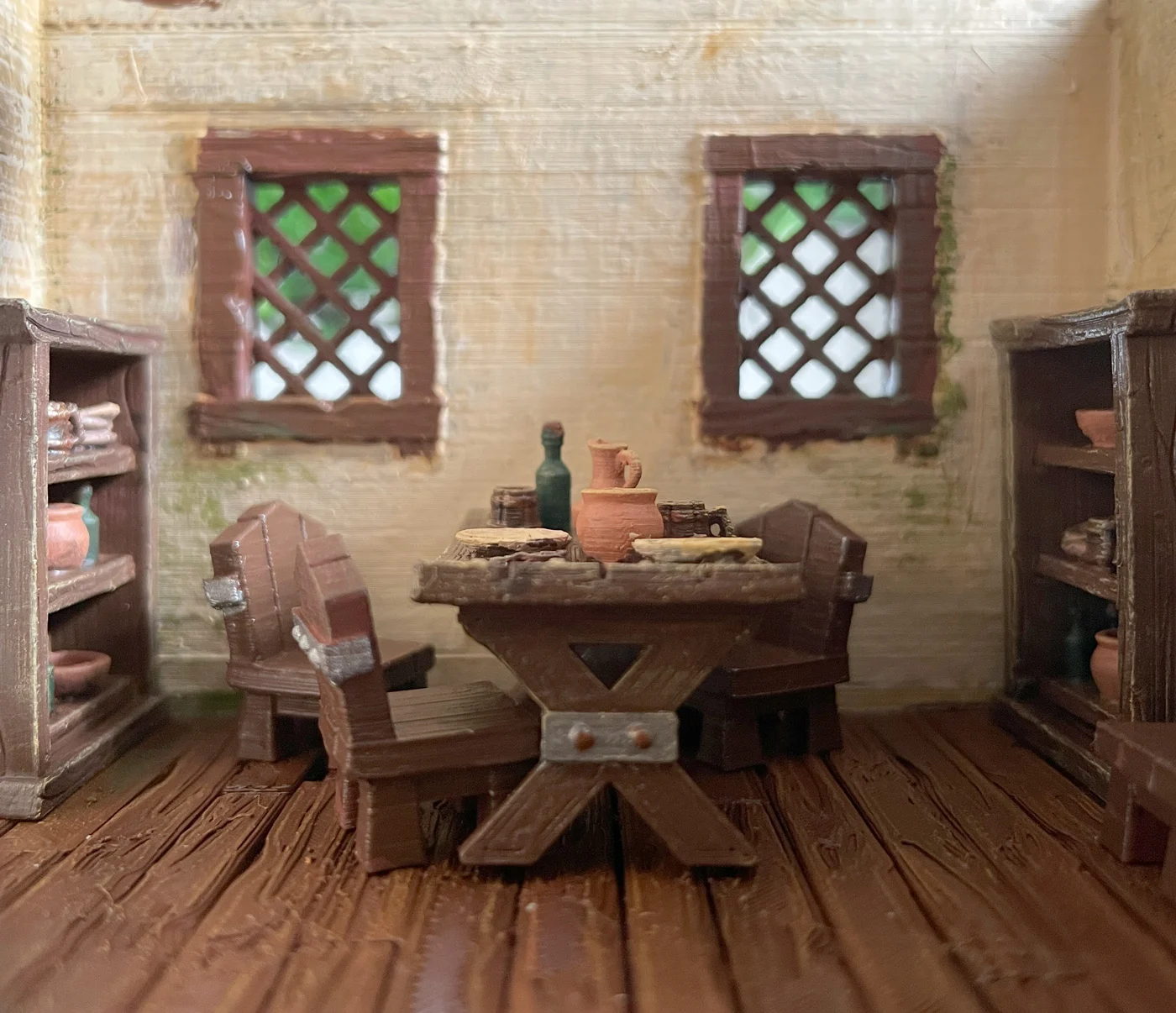 Tavern table set