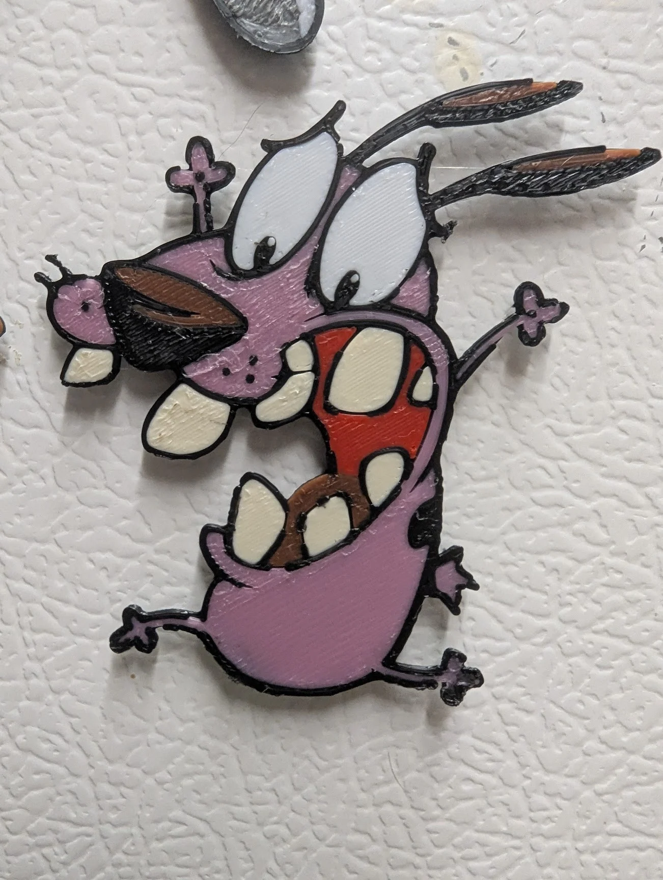 Courage (Courage the Cowardly Dog) 3MF Magnet