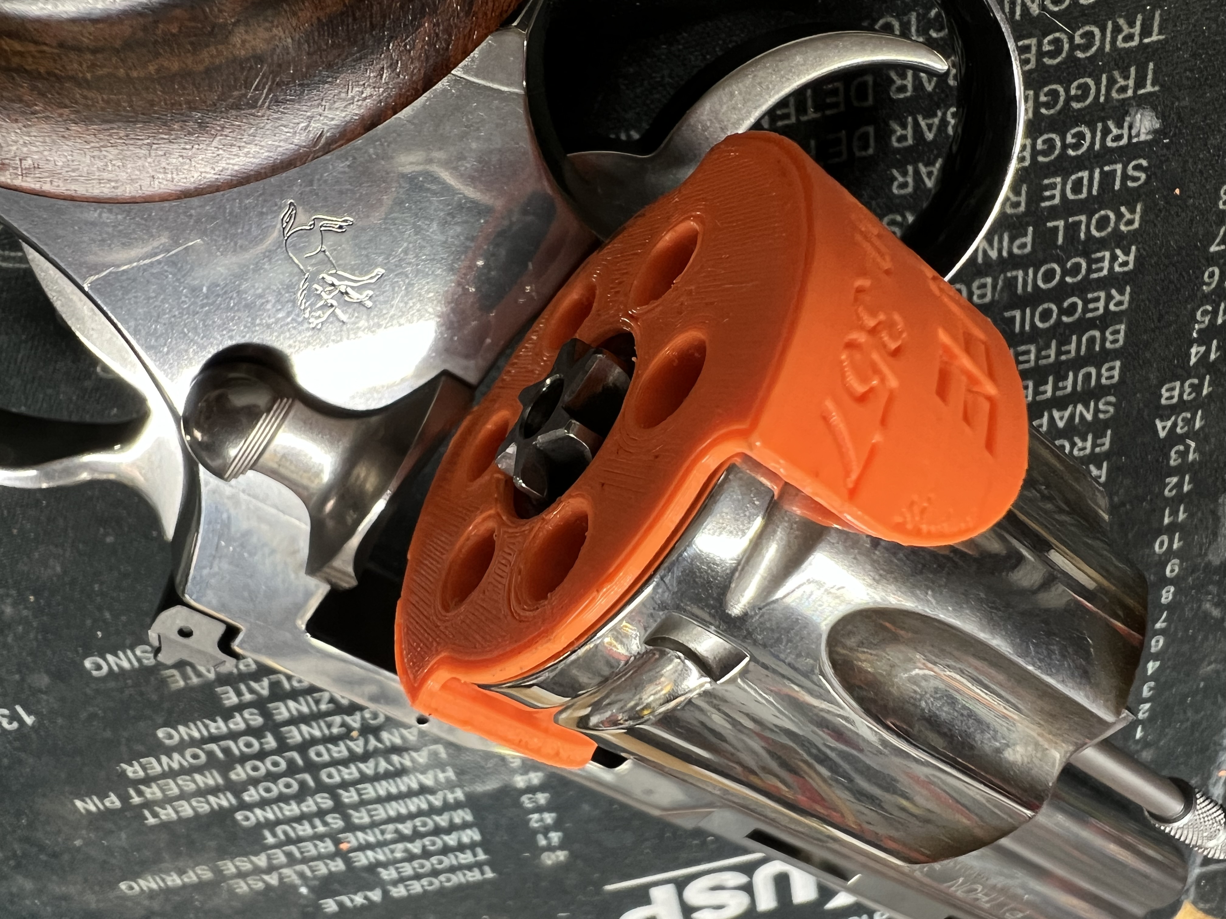 Colt Python Chamber Empty Flag