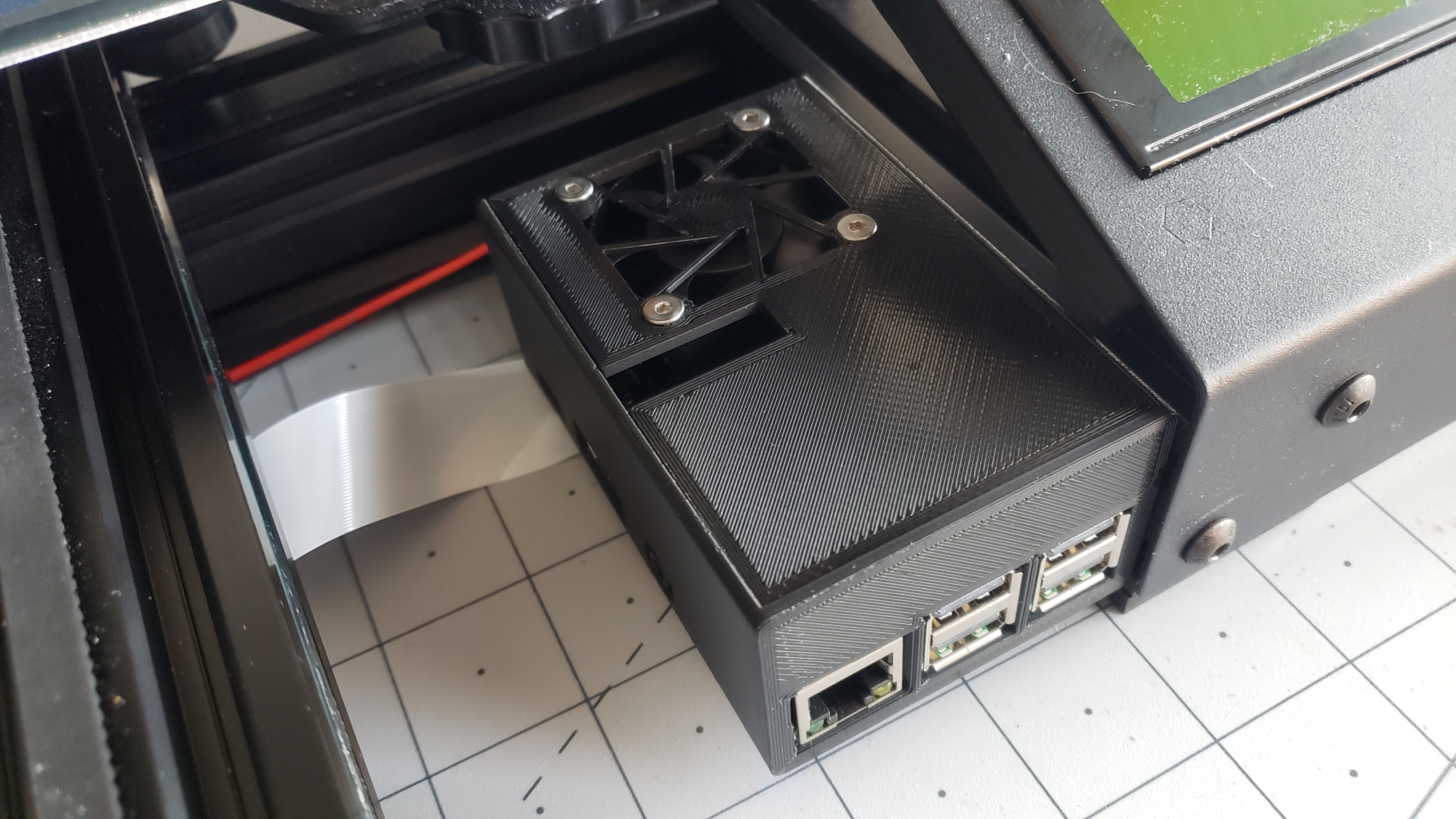 4040 Raspberry Pi Case with 40mm Fan