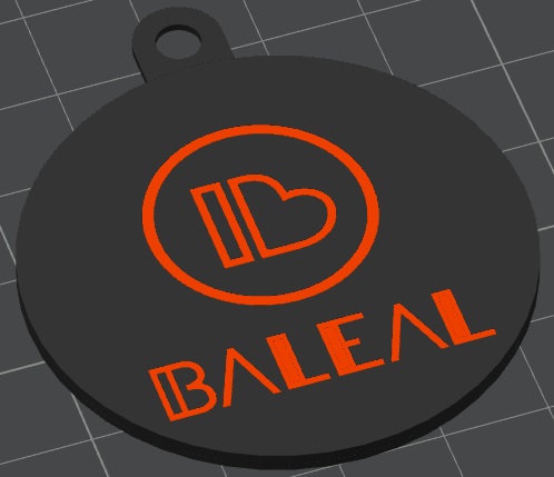 Porta-Chaves/keychain Baleal