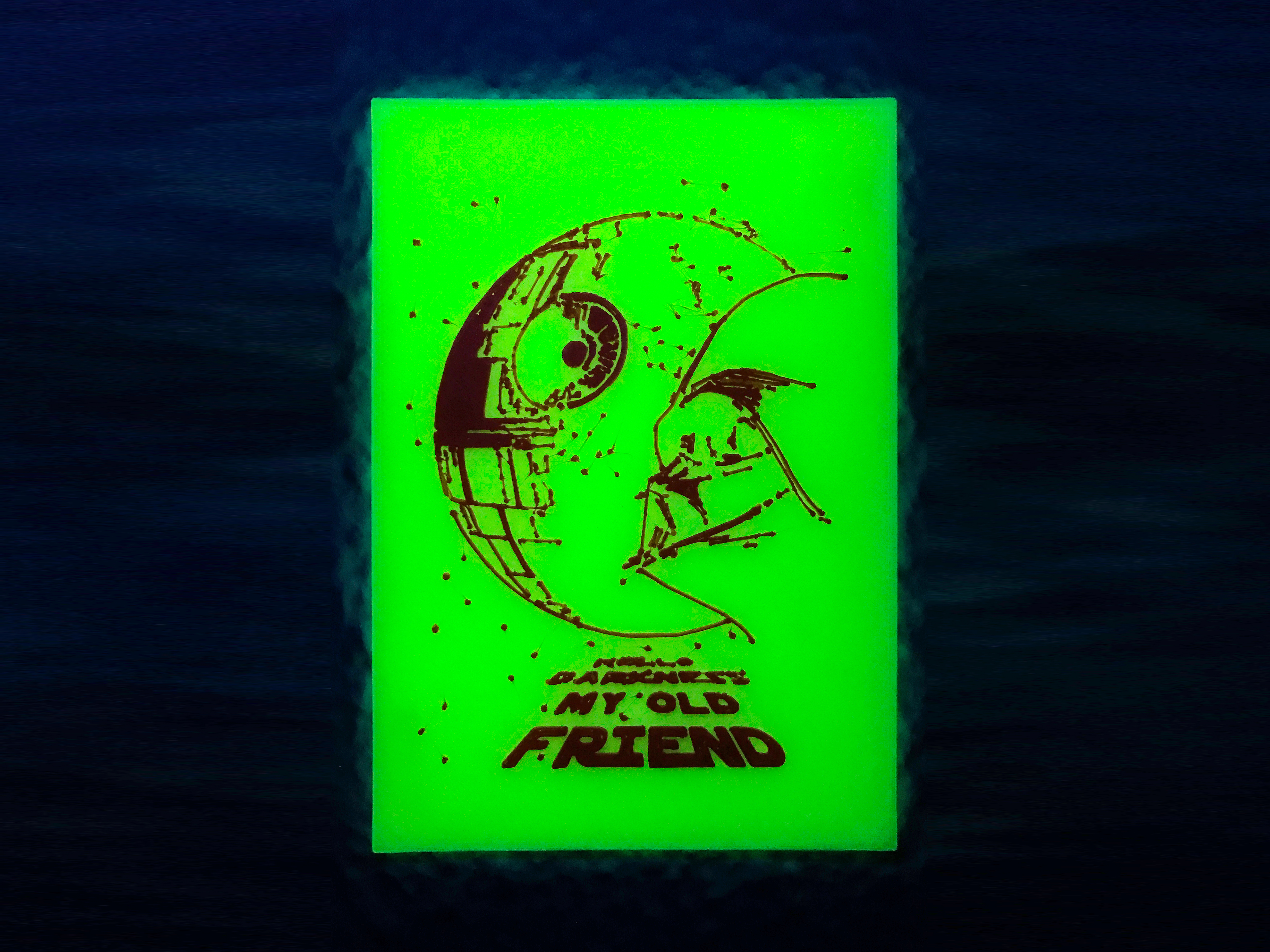Vader Glow Lithography