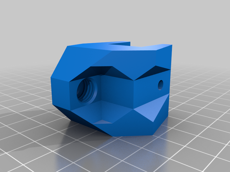 Filament Guide Shelf Attachment with M10 pass-through