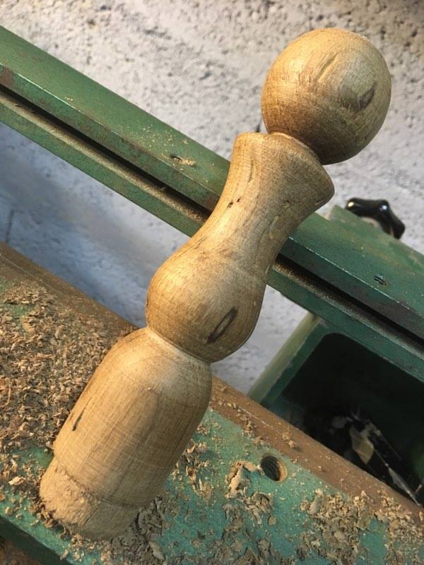 Wooden keel / quille en bois