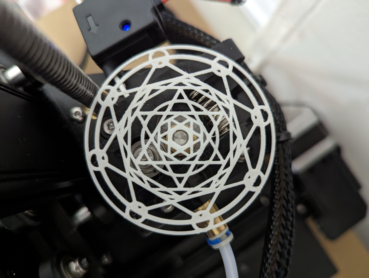 Ender Magic Circle Extruder Knob