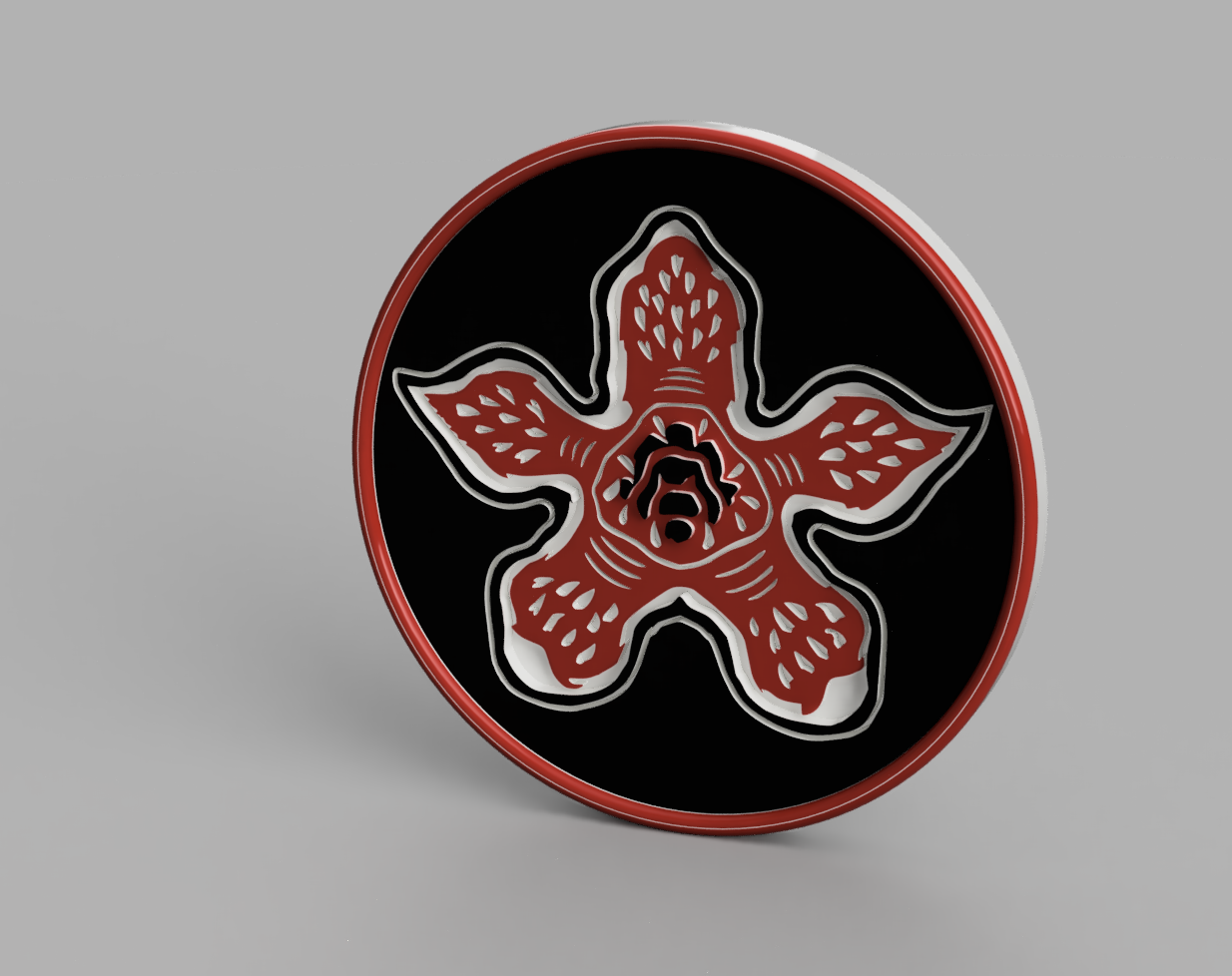 Stranger Things coaster - Demogorgon