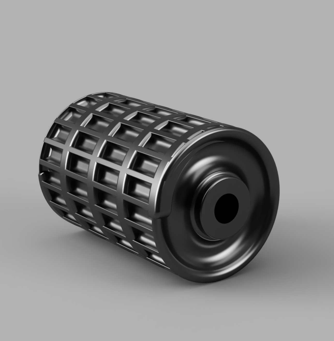 Roller for sound dampening application.
