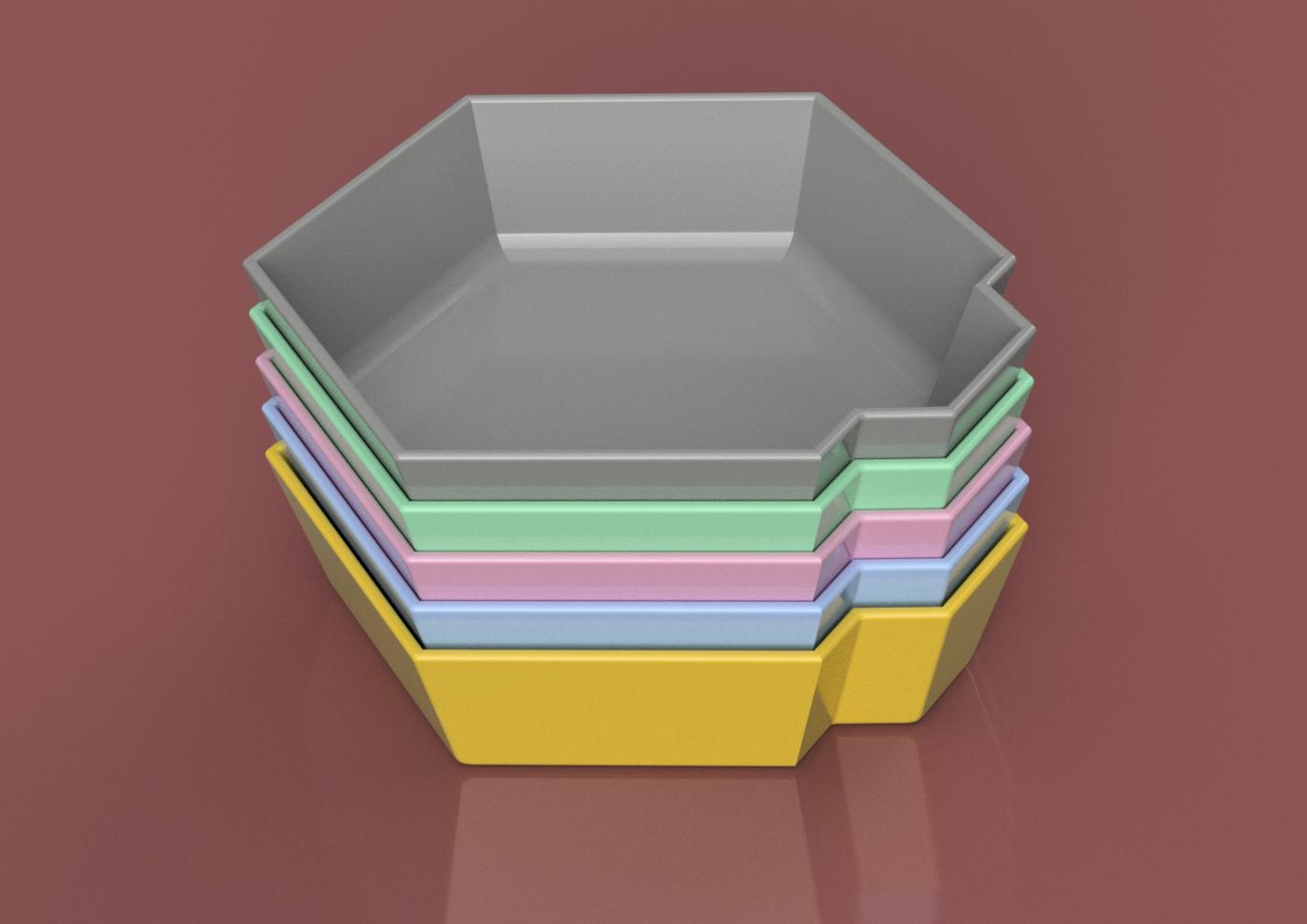 Token Tray stackable