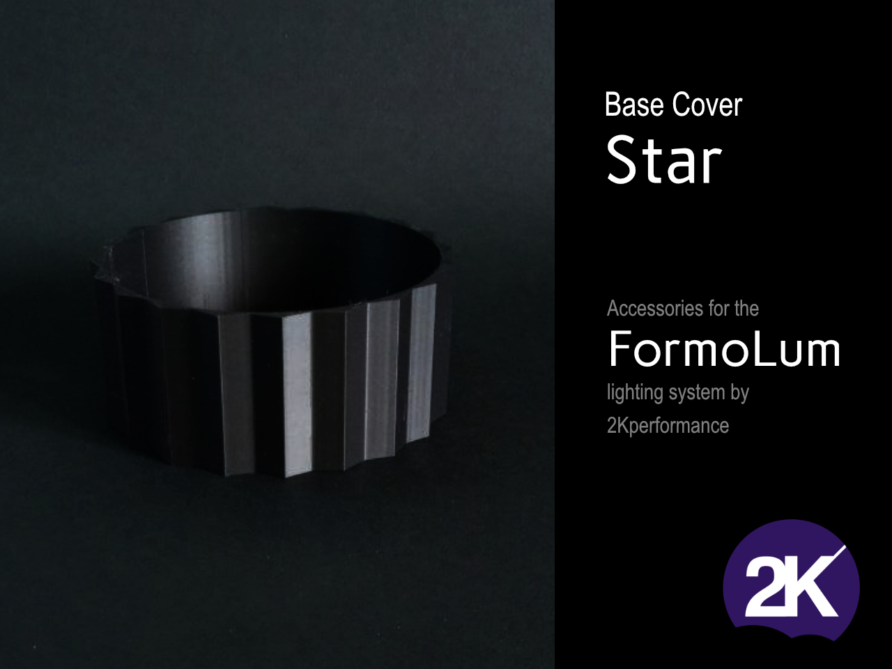 Base Cover STAR for the FormoLum system