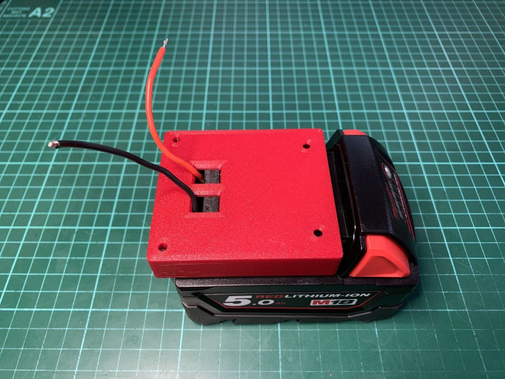 Battery Connector for Milwaukee M18 (Updated 08/11/2023)