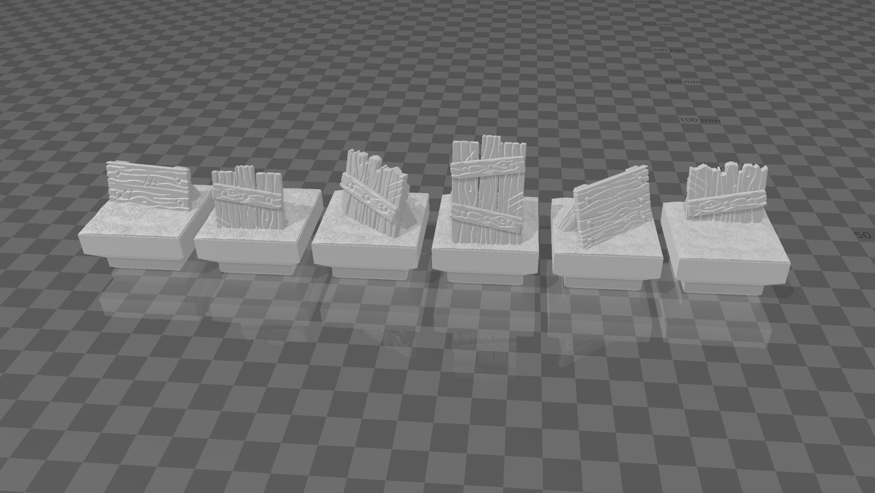 Basic graveyard barricades (Dragon Blocks compatible)