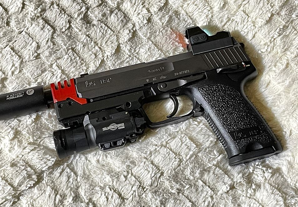 Compensator for TM USP9 fullsize GBB(under rail type)