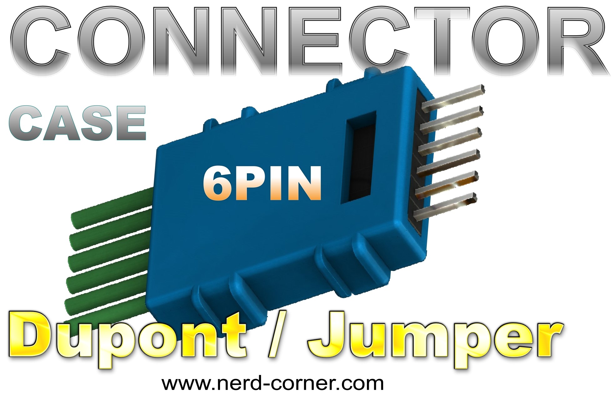 Connector housing Dupont 6Pin