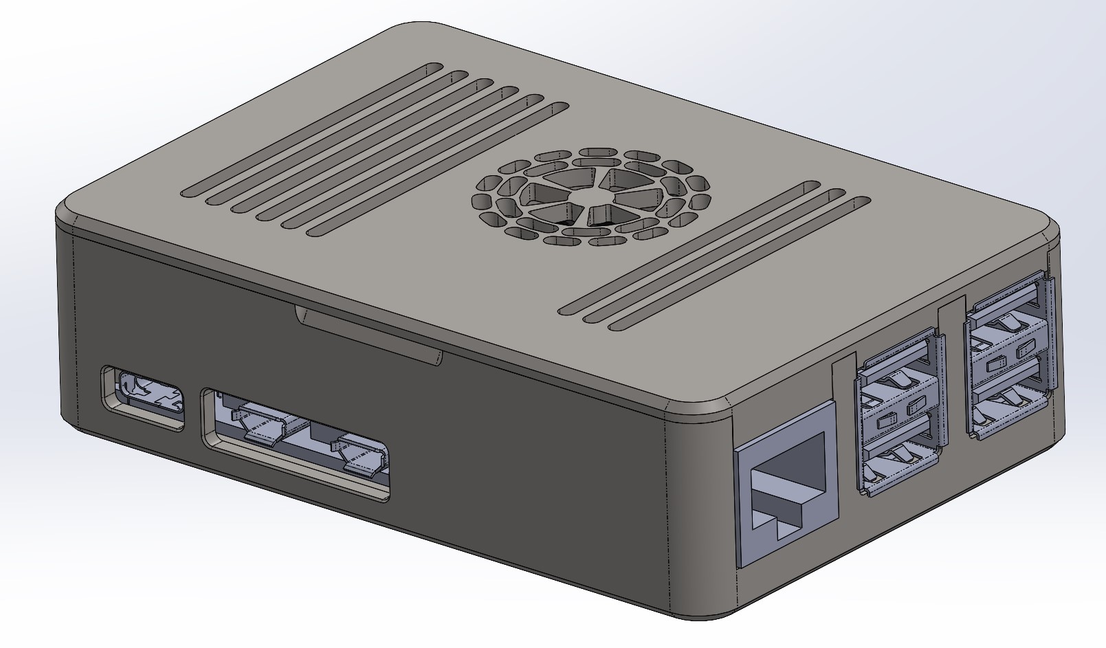 RPi5 Case for new active cooler