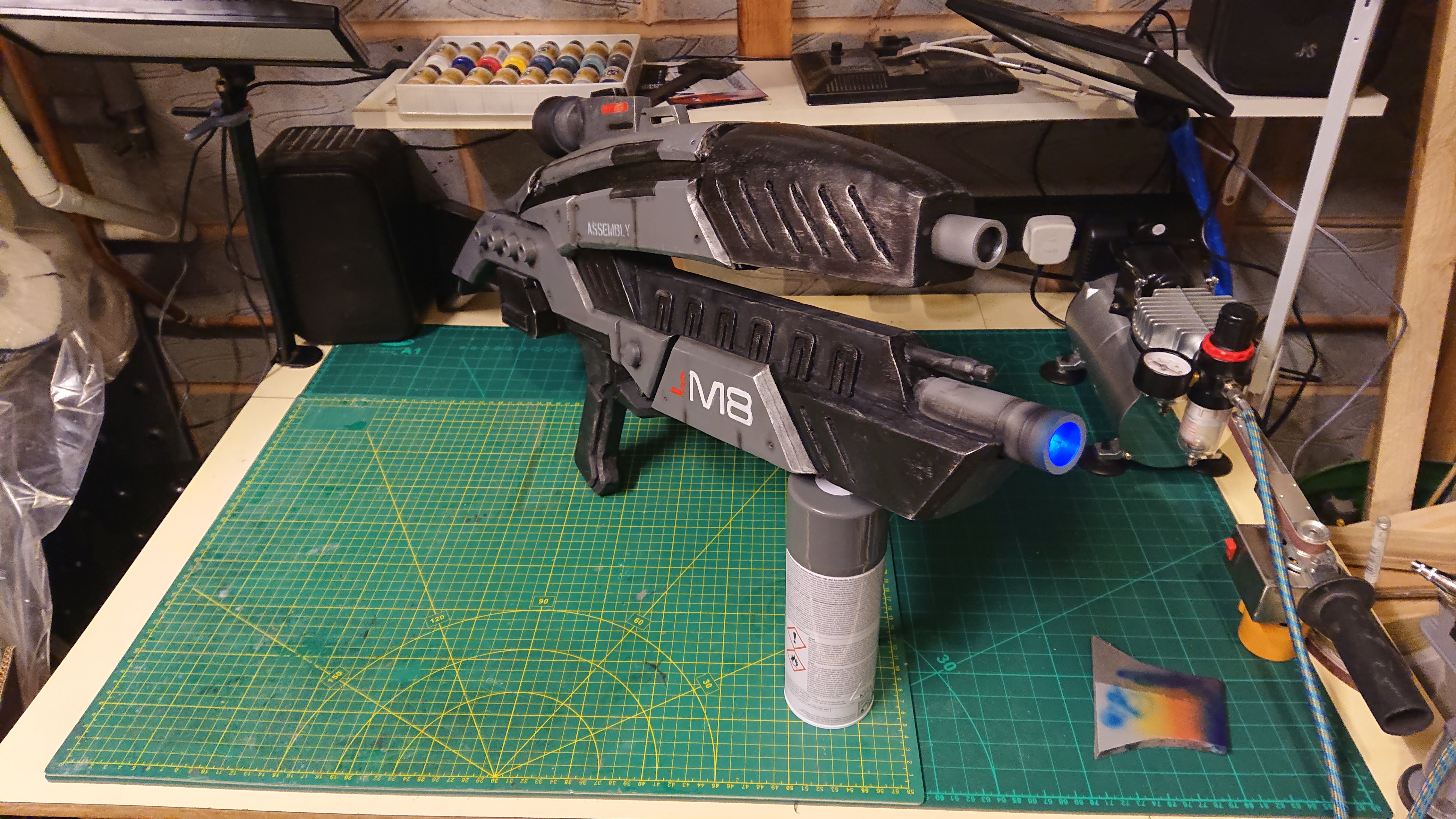 Mass Effect M8 Avenger widgets for EVA foam model