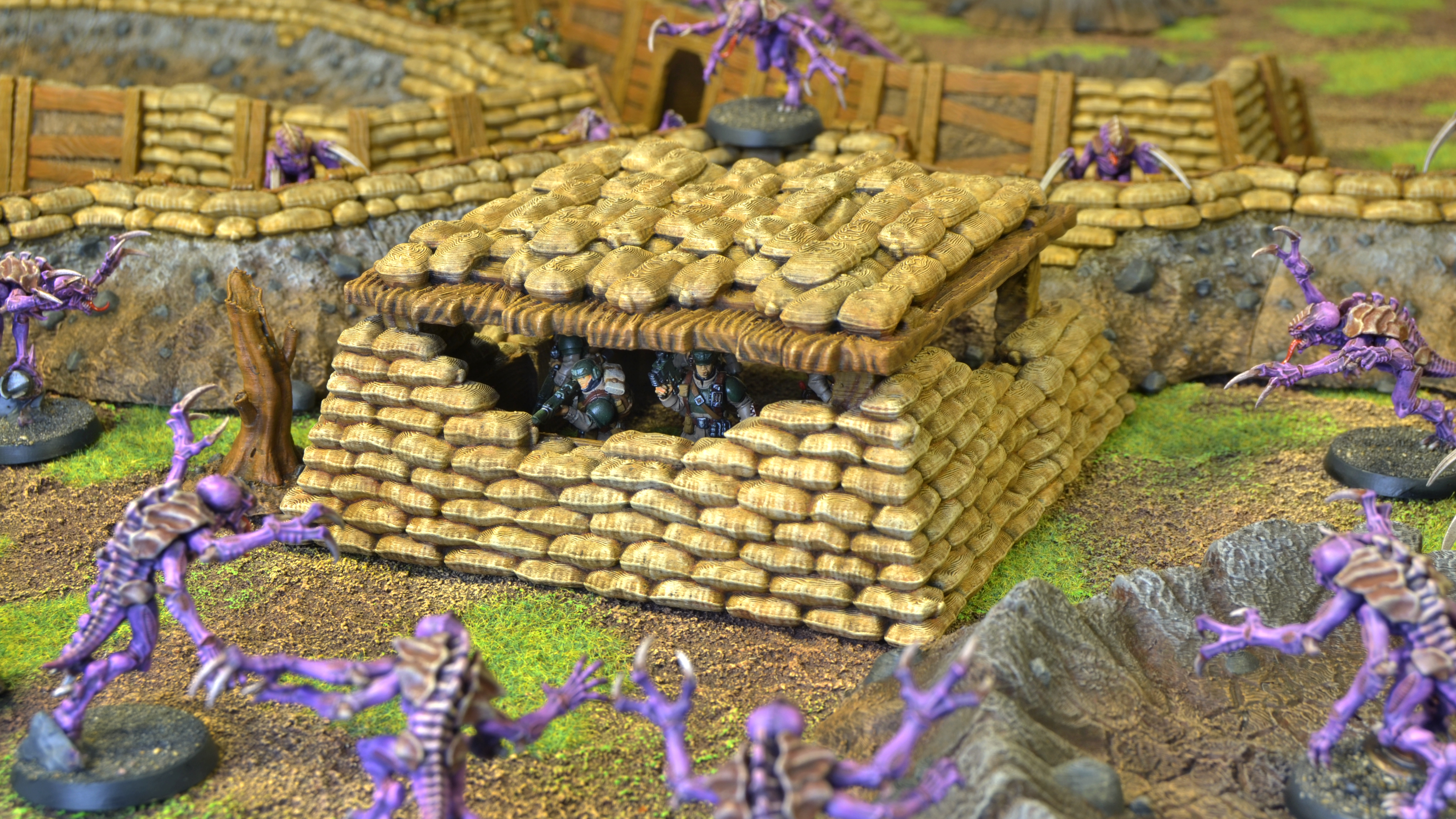 Sandbag Bunker