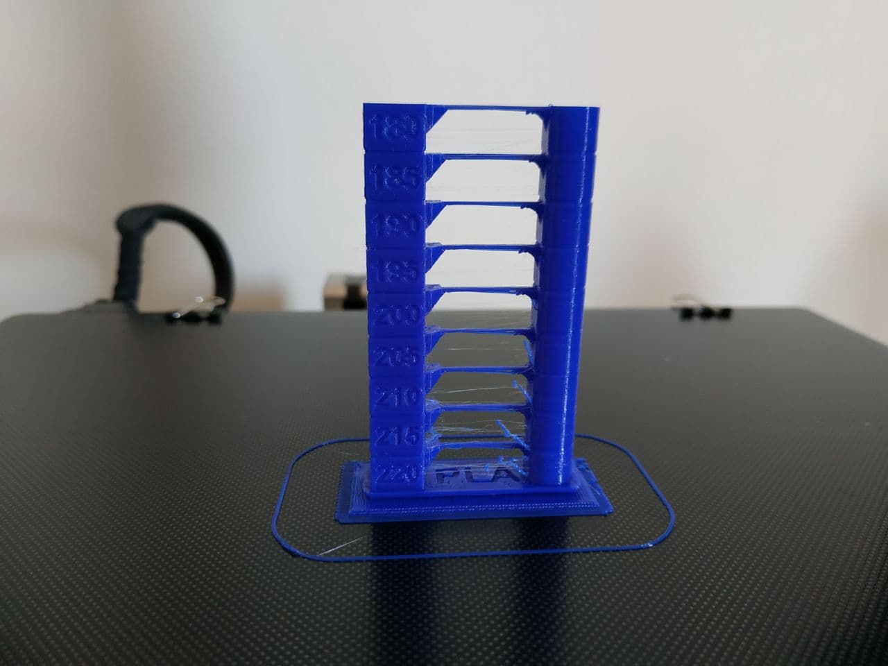 SOVOL SV0x PLA Temperature Tower Test