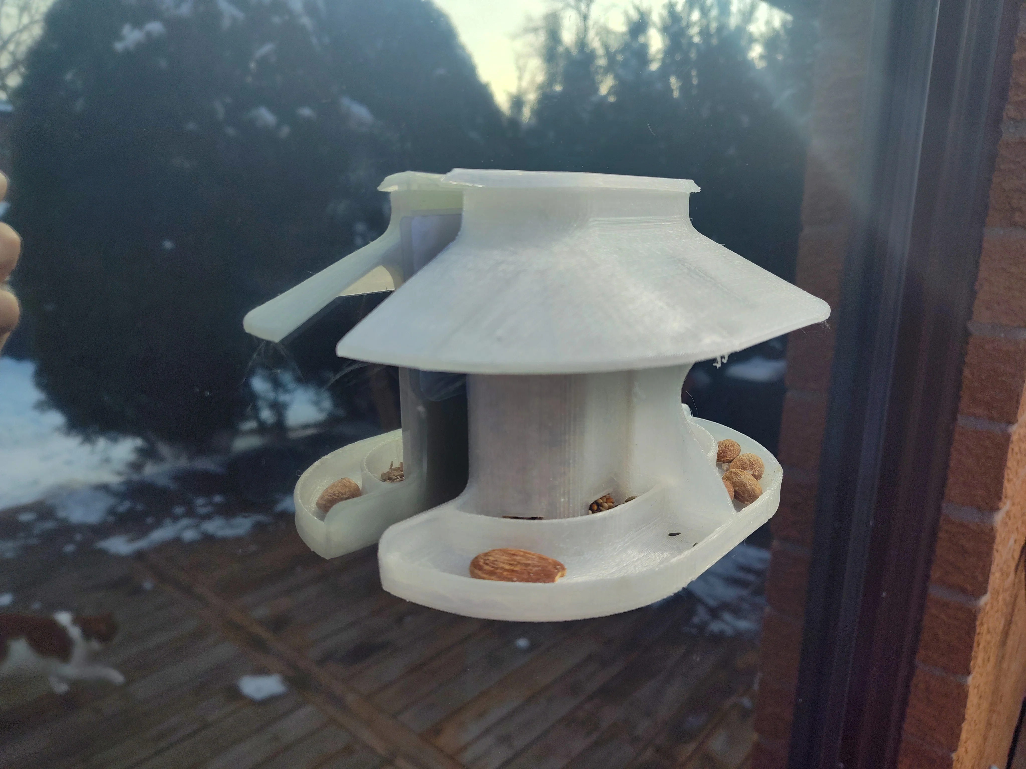 Window-Attached Bird Feeder