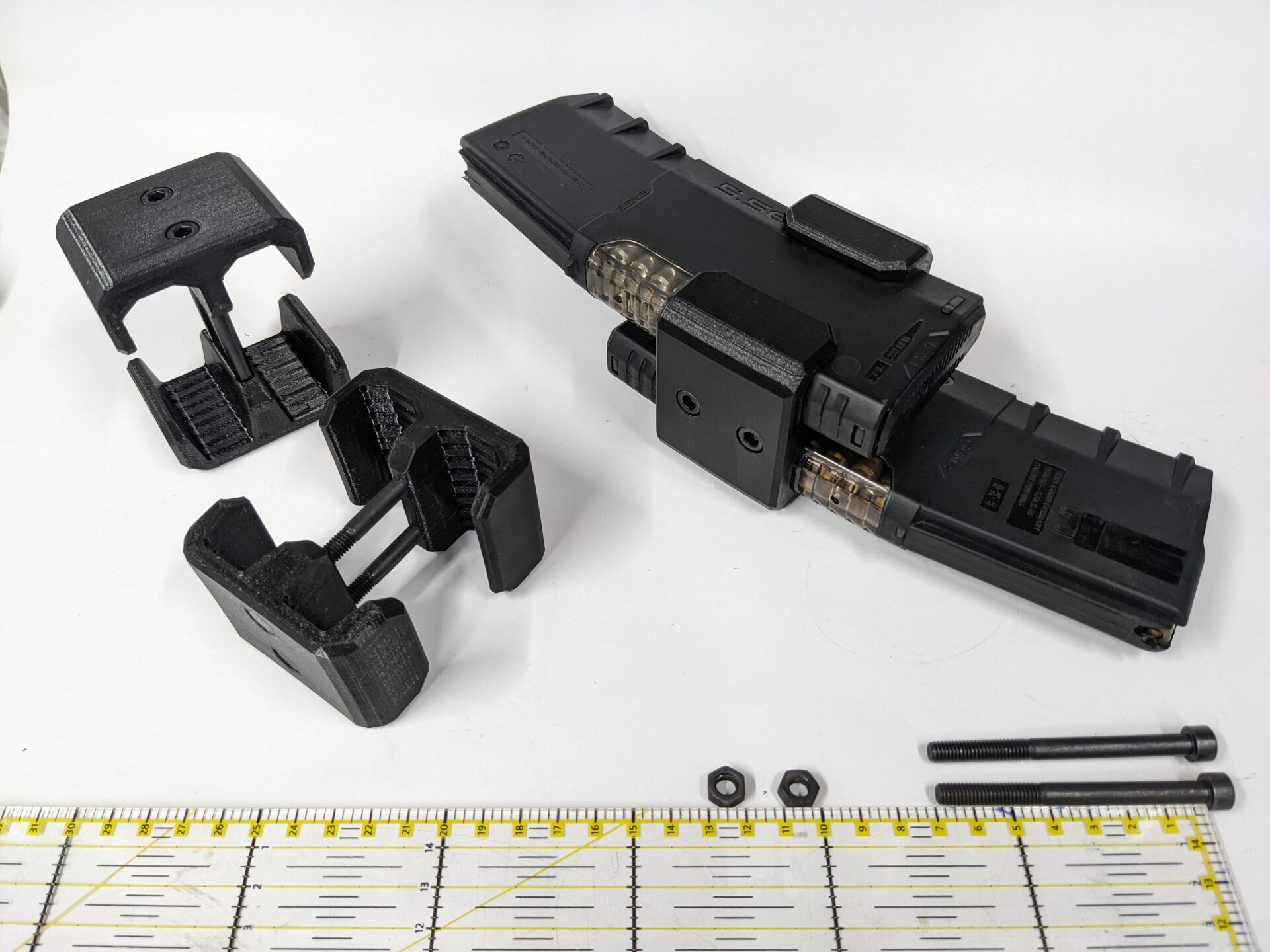 AR15 H3T double/dual Magazine Coupler/Connector .223