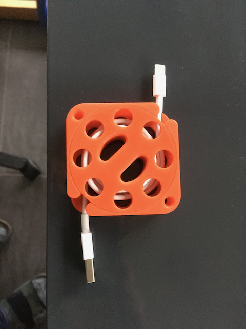 USB Kabelaufwicklung