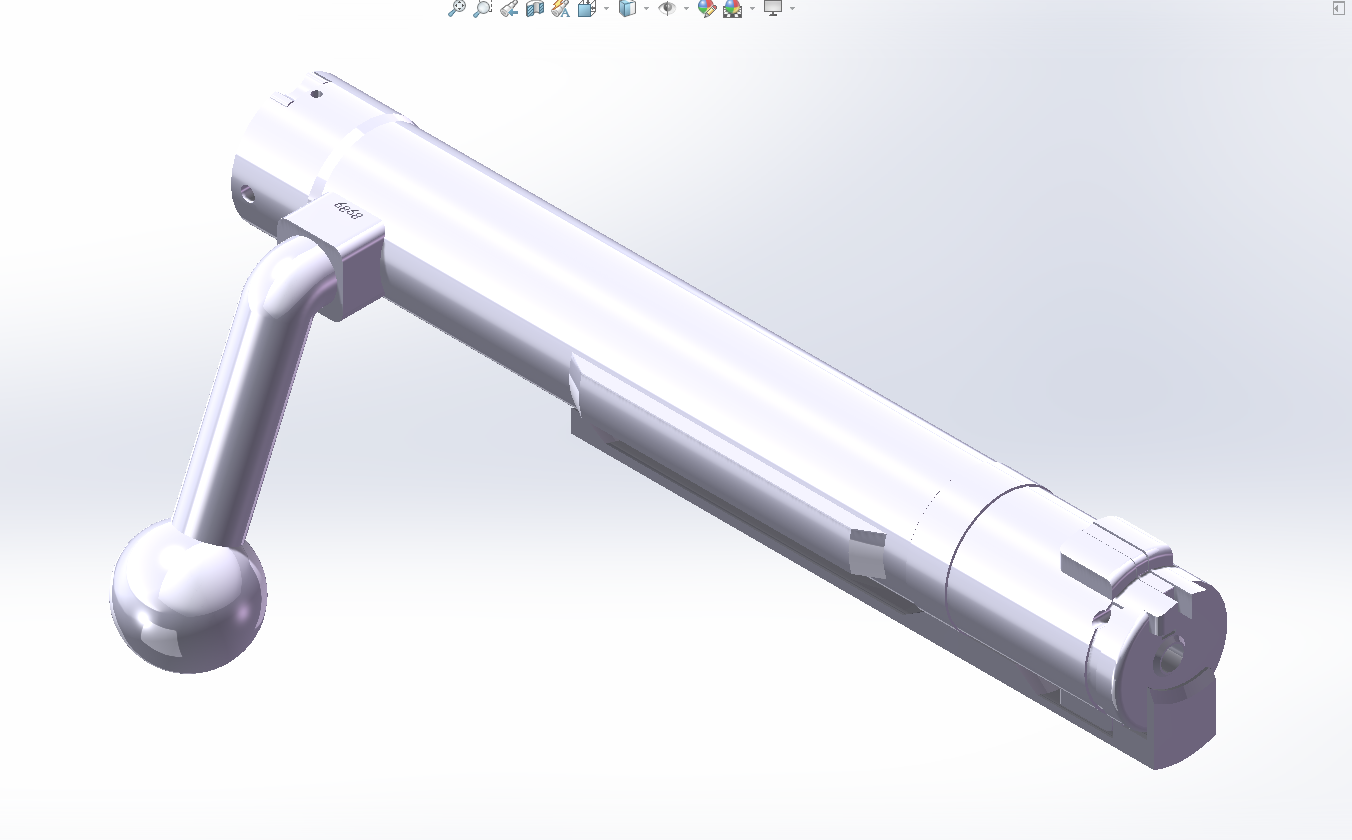乖巧虎Kar98K拉栓抛壳玩具bolt拉栓组(拉栓&配件)2025fix1重制版3D模型