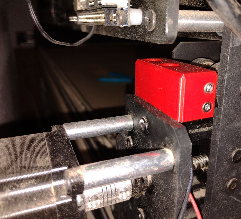 C-beam Y axis sensor holder - for WorkBee dual Y and U axis