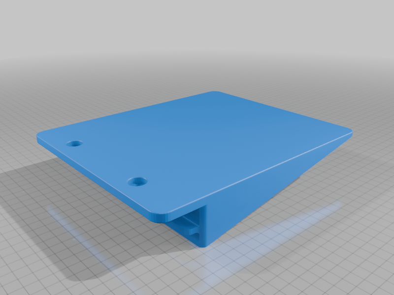 MOUSE PAD TRAY - ALUMINIUM PROFILE 40x40 - SIMRACING