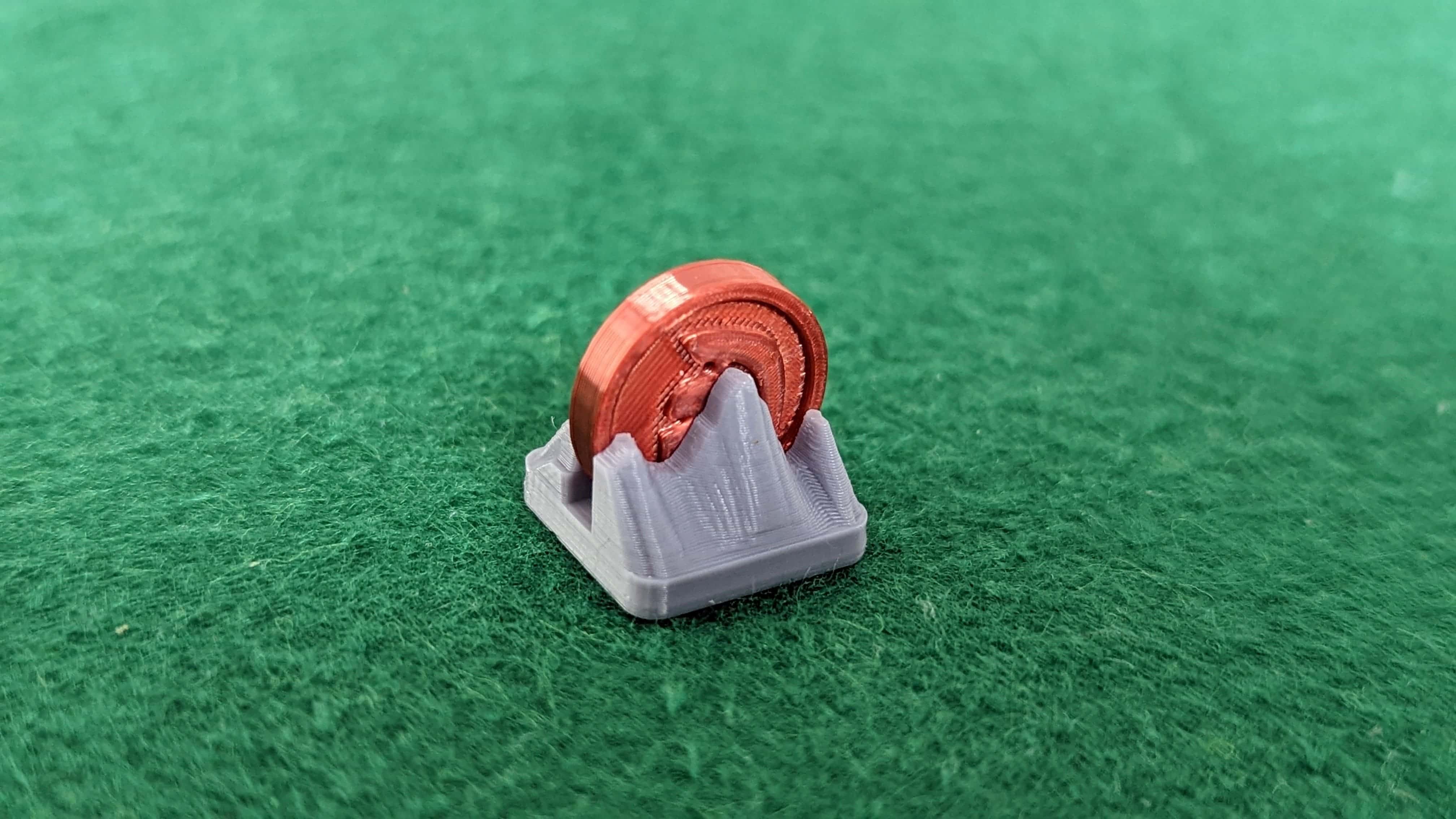 3D Mountain which holds coin for Simple Cartographers