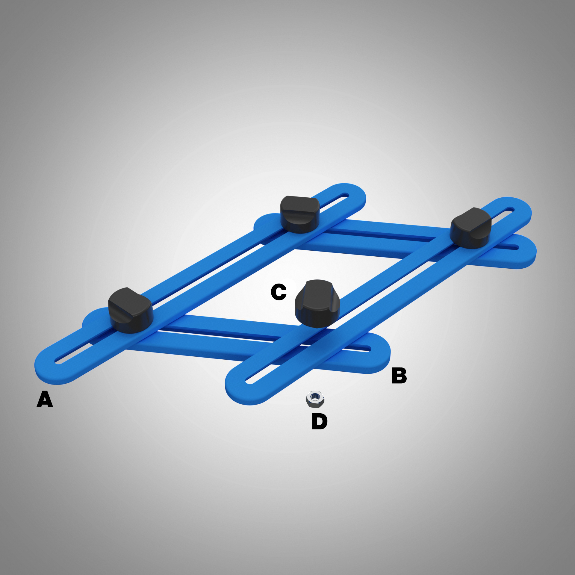 Folding measurer