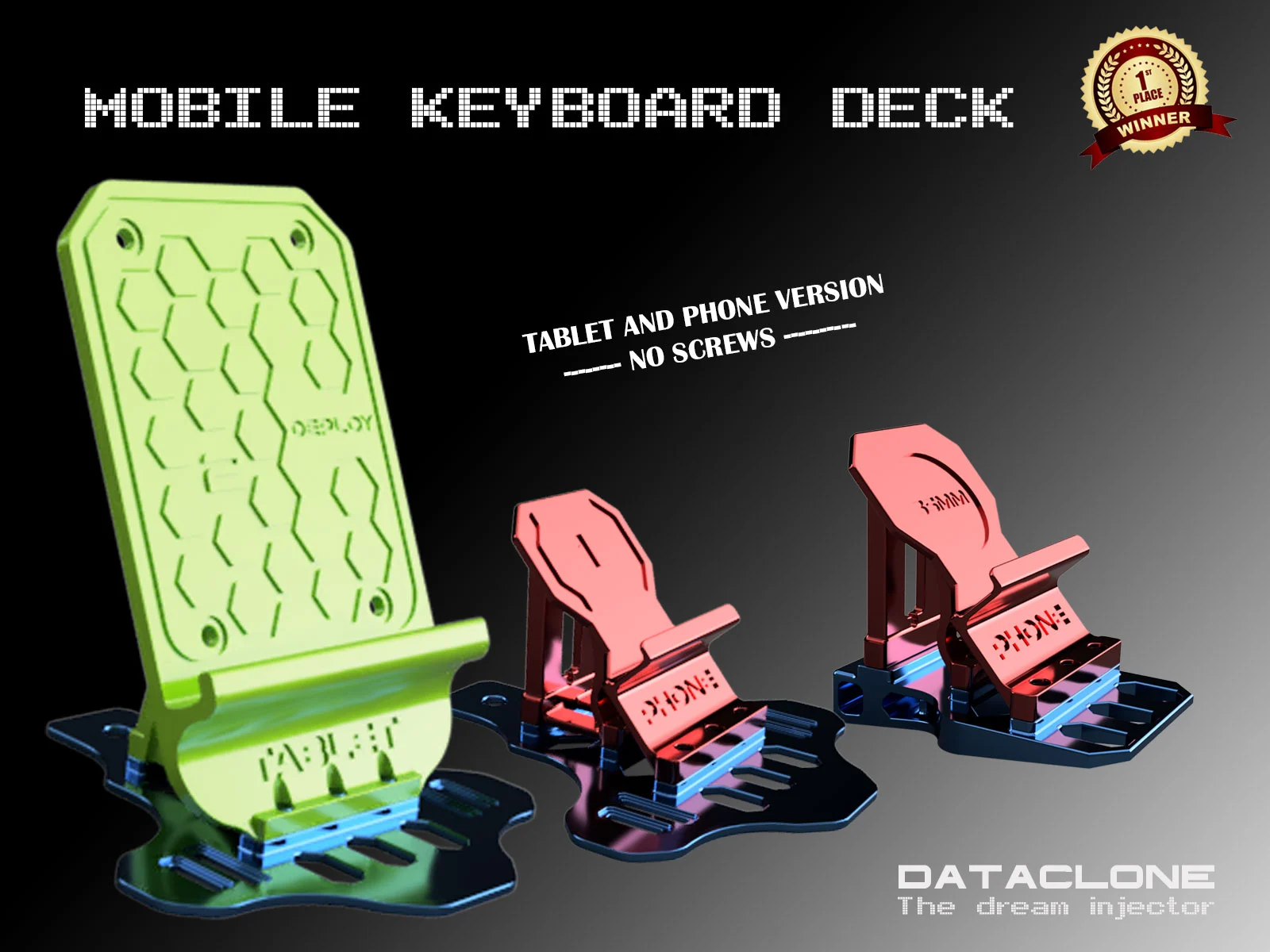 Mobile Keyboard Deck Stand