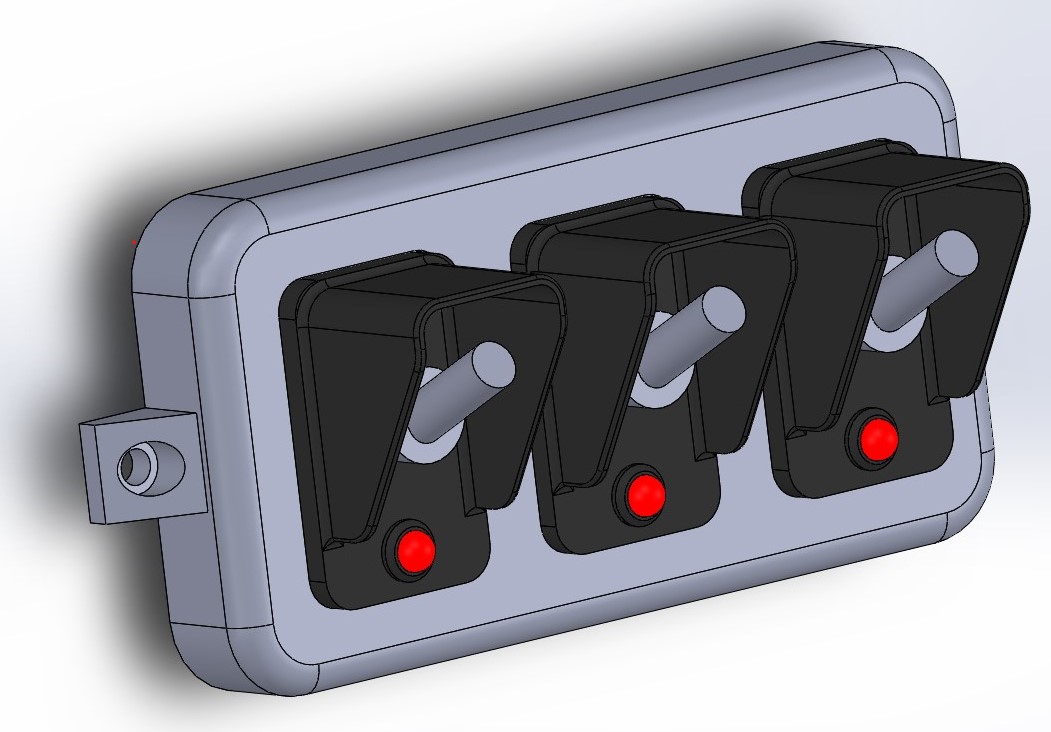 Toggle switch holder
