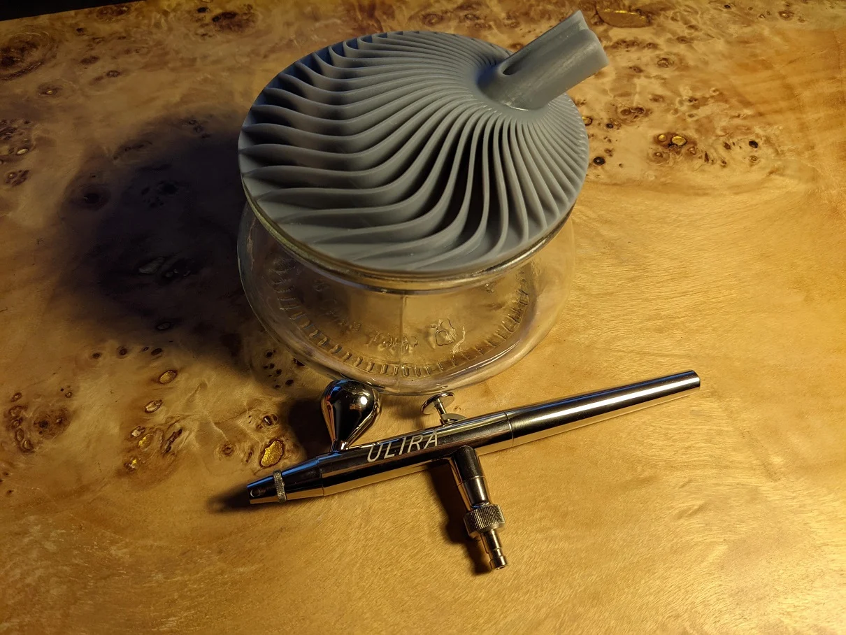Airbrush cleaning pot - IKEA VARDAGEN 0,3L