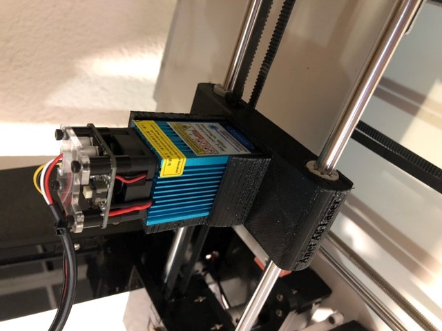 Anet A6 Laserholder