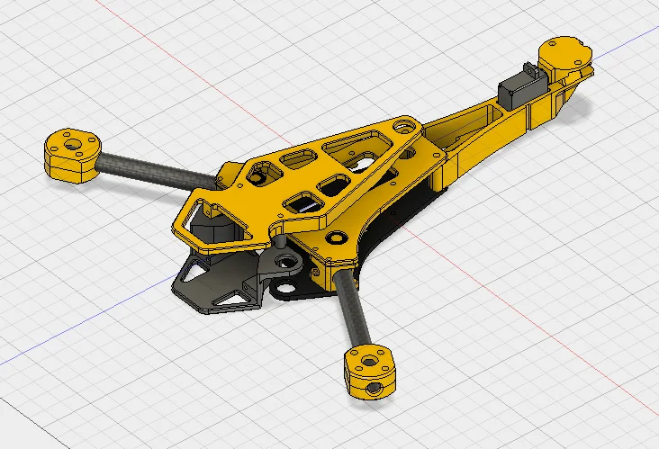Switch Blade 250 Mini Tricopter
