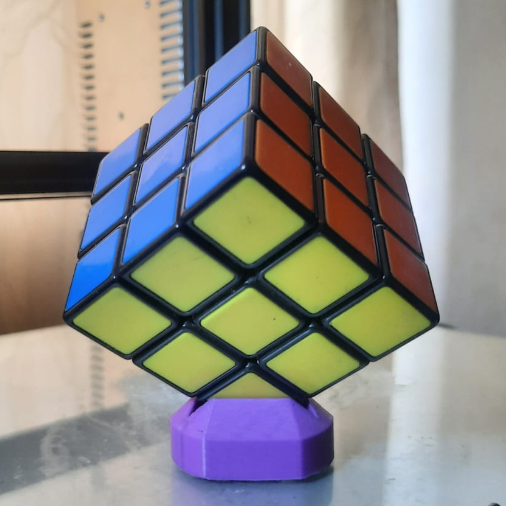 Soporte cubo rubik