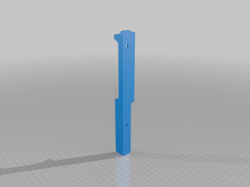 Nevermore micro V6 right side mount for the Enderwire with cablechannel