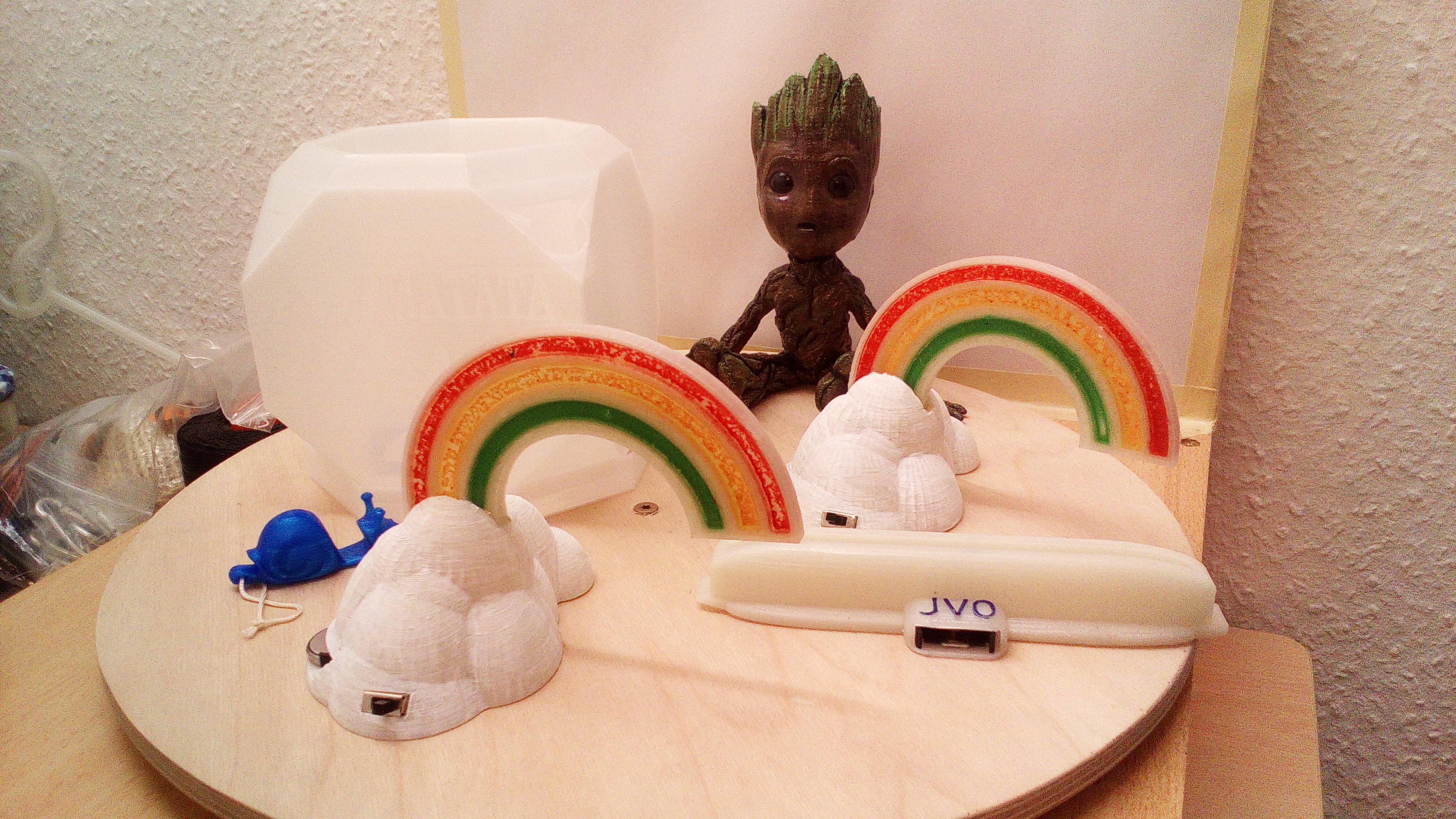 Rainbow Cloud Lamp
