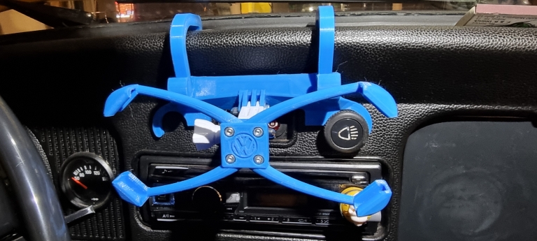 Handy Auto Halter für Käfer, Mobile Carmount for old beetle